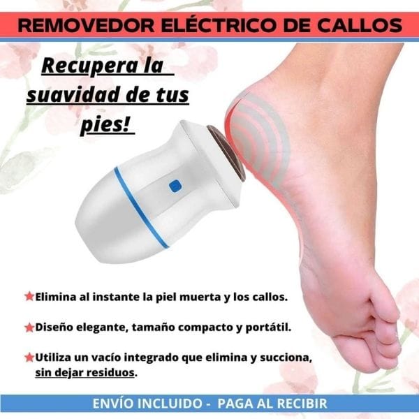 SOFT FEET™ Removedor de asperezas y callos para pies (Eléctrico)
